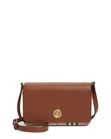 New Burberry Hampshire Brown House Check Women's 